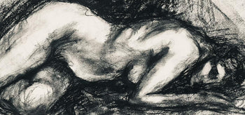 Ian Hornak, Renaissance Female Nude Figure Study, 1963, Original Drawing