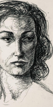 Ian Hornak, Renaissance Female Figure Study, 1963, Original Drawing