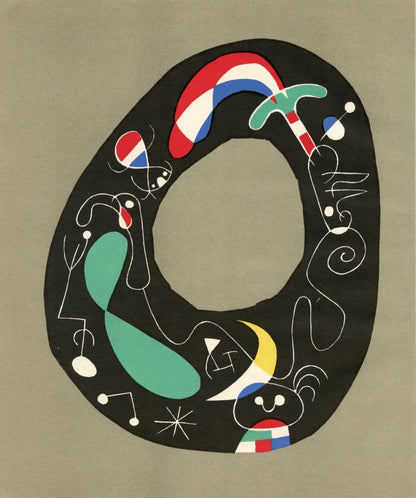 Joan Mir Cramer 39 Joan Mir Lithograph