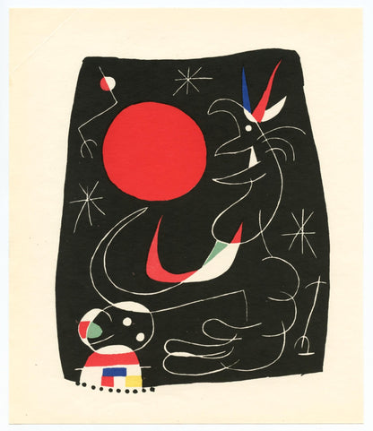 Joan Mir, Composition (Cramer 39), Joan Mir, Lithograph