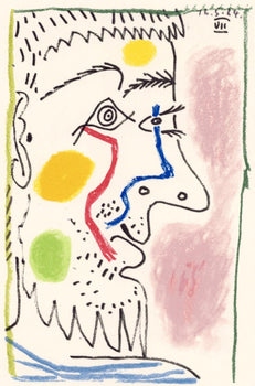 Pablo Picasso, Composition, Le Got Du Bonheur (Cramer 148; Bloch 2013), Mixed Media Lithograph