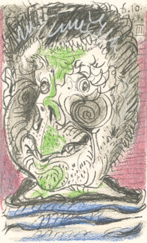 Pablo Picasso, Composition, Le Got Du Bonheur (Cramer 148; Bloch 2013), Mixed Media Lithograph
