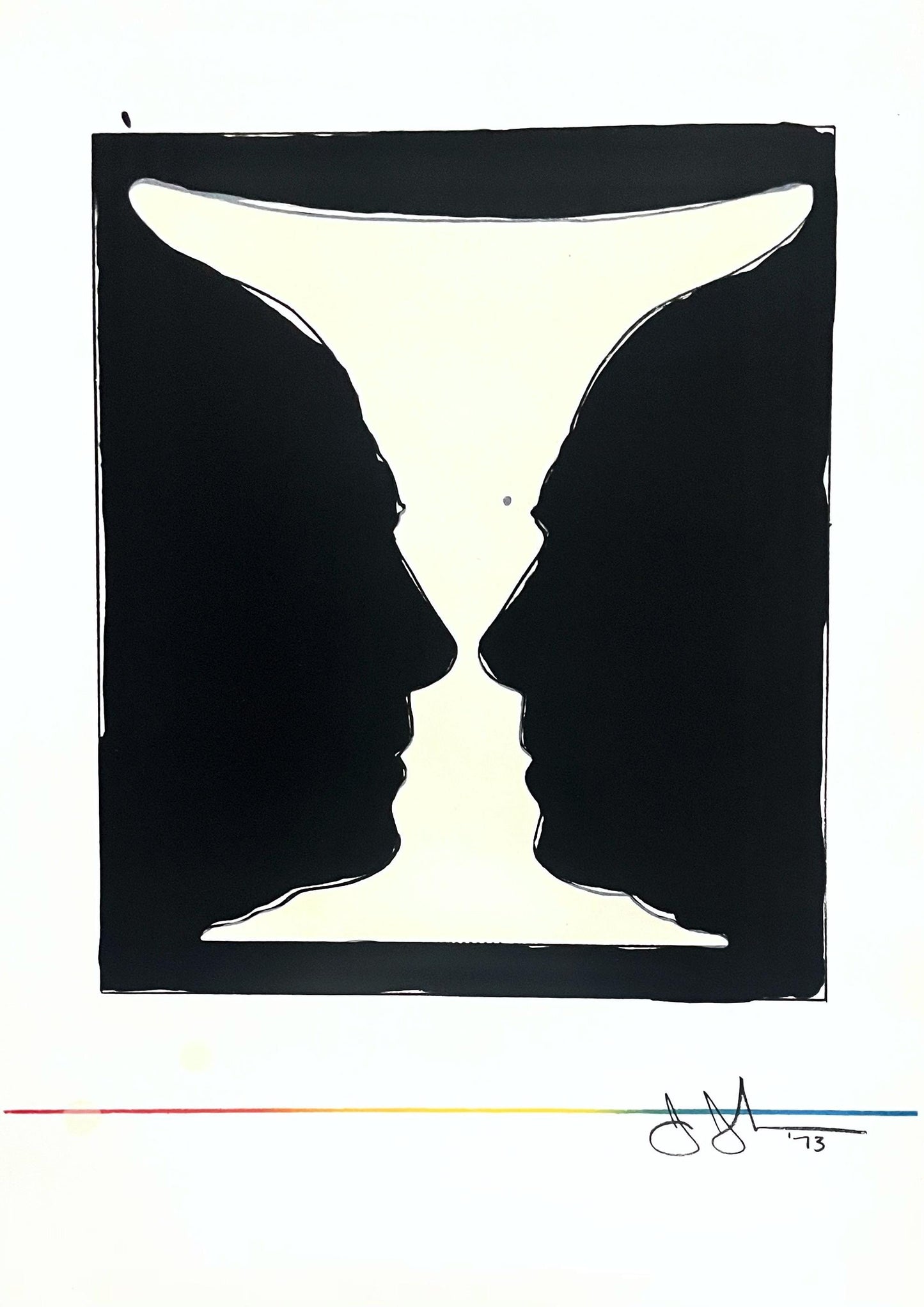 Jasper Johns, Cup 2 Picasso (Field 168; Ulae 123), Xxe Sicle, Lithograph