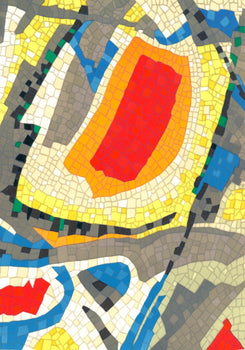 Jean Bazaine, Composition, Derrire Le Miroir, Lithograph