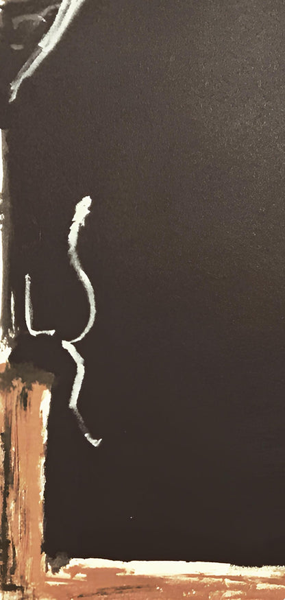 Antoni Tpies, Composition, Derrire Le Miroir, Lithograph