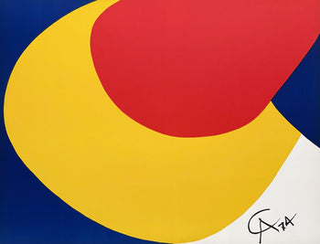 Alexander Calder, Convection, Braniff International Airways Flying Colors Collection, Lithograph