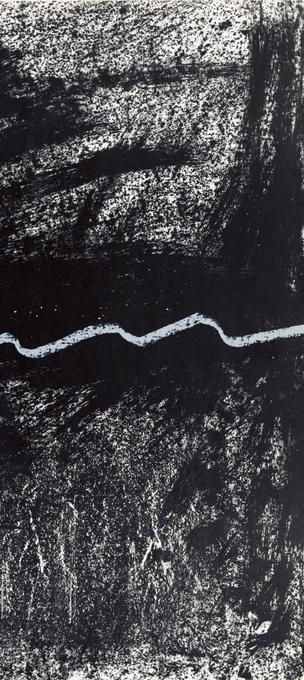 Antoni Tpies, Composition, Derrire Le Miroir, Lithograph