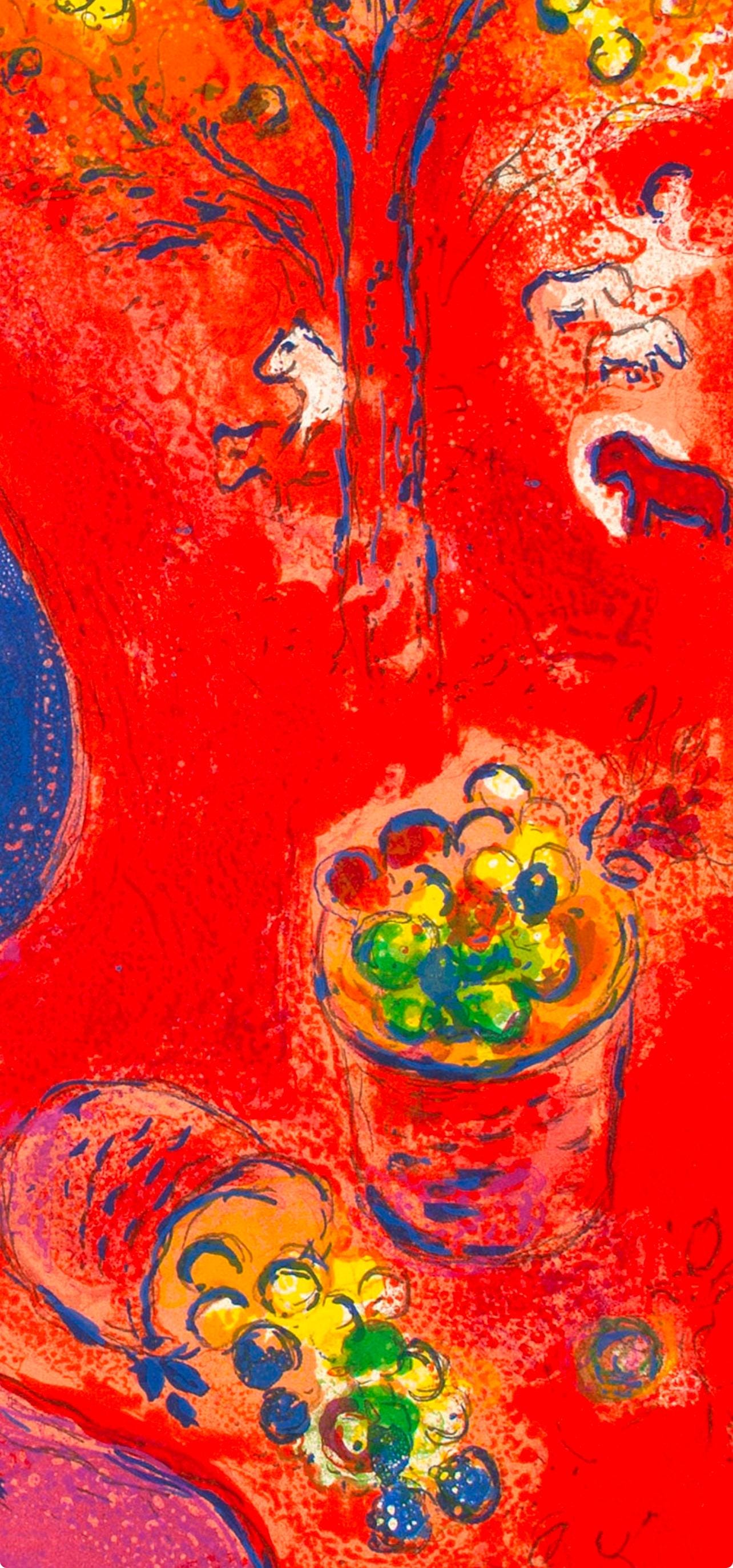 Marc Chagall, A Midi, L'T, Daphnis Et Chlo, Hliogravure