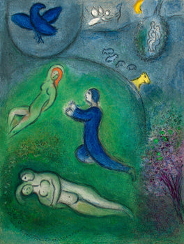 Marc Chagall, Daphnis Et Lycnion, Daphnis Et Chlo, Hliogravure