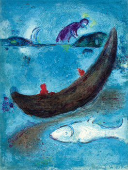 Marc Chagall, Le Dauphin Mort Et Les Trois Cent Cus, Daphnis Et Chlo, Hliogravure
