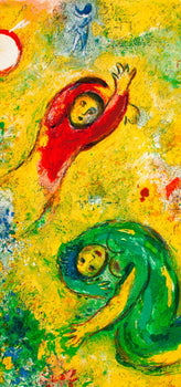 Marc Chagall, Les Fleurs Saccages, Daphnis Et Chlo, Hliogravure