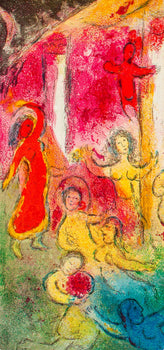 Marc Chagall, Temple Et Histoire De Bacchus, Daphnis Et Chlo, Hliogravure