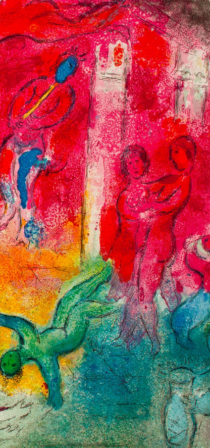 Marc Chagall, Temple Et Histoire De Bacchus, Daphnis Et Chlo, Hliogravure