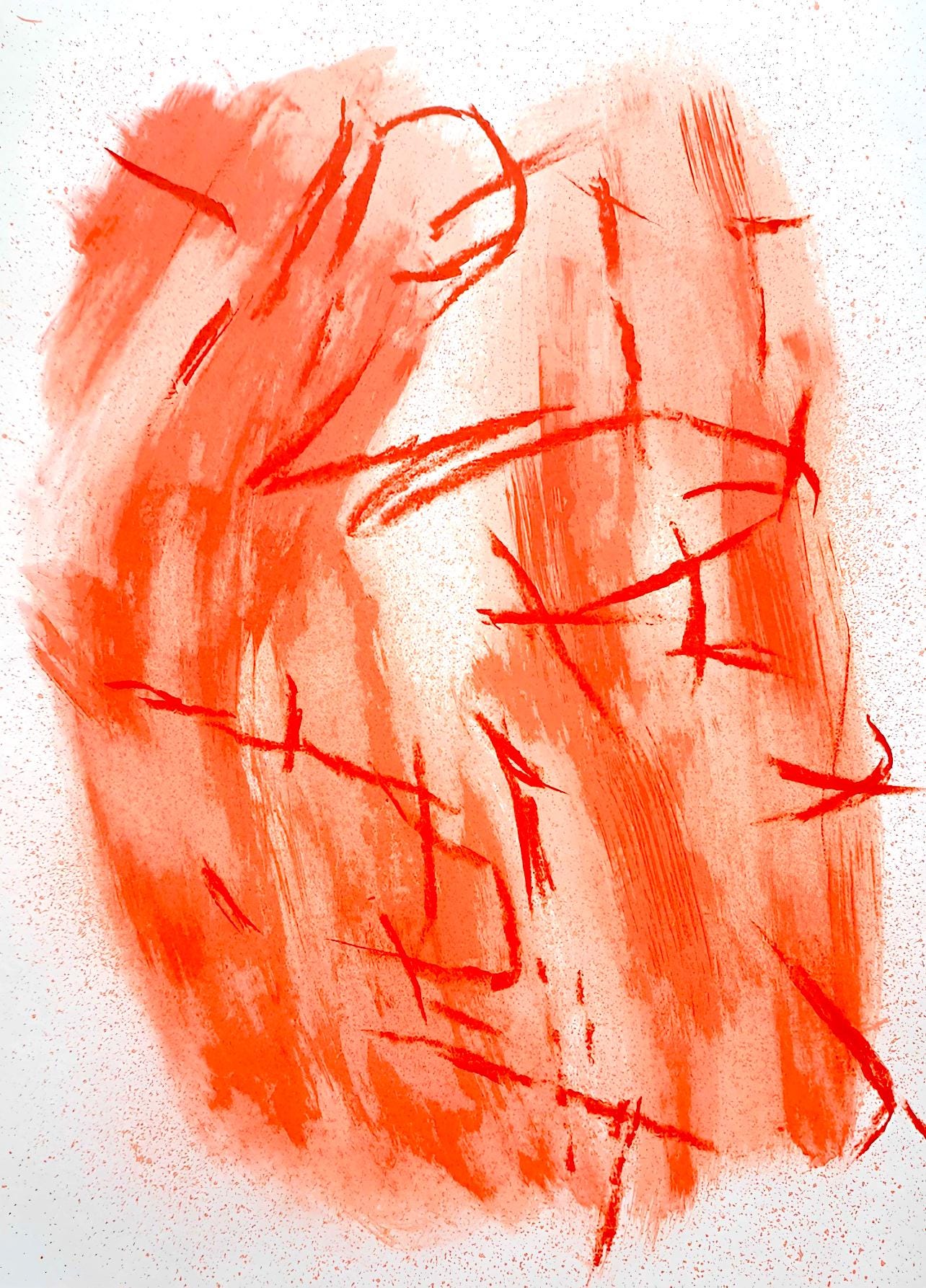 Jean Bazaine, Composition, Derrire Le Miroir, Lithograph