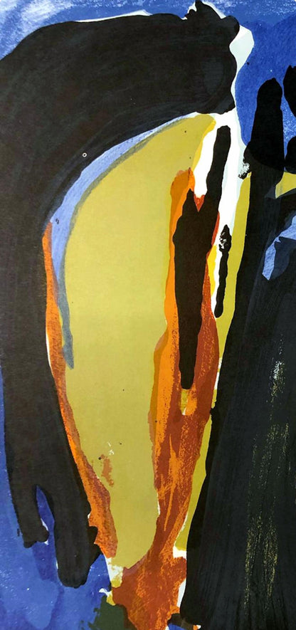 Geer Van Velde, Composition, Derrire Le Miroir, Lithograph