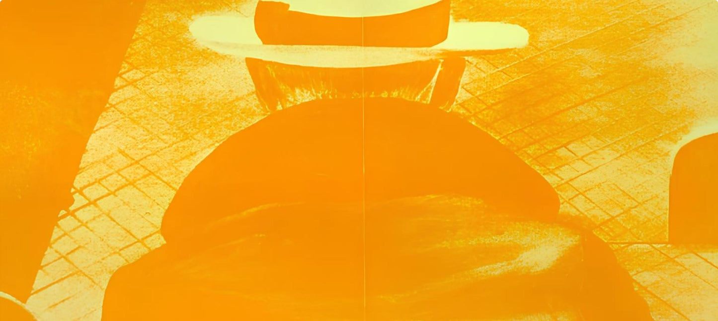 Jacques Monory, Composition, Derrire Le Miroir, Lithograph