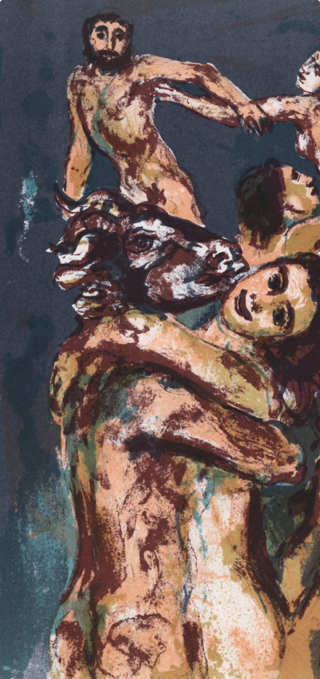 Walter Spitzer, Composition, L'Odysse, Lithograph