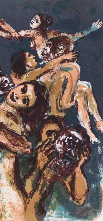 Walter Spitzer, Composition, L'Odysse, Lithograph