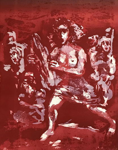 Walter Spitzer, Composition, L'Odysse, Lithograph