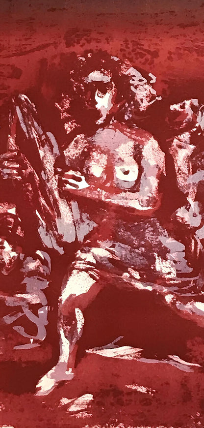 Walter Spitzer, Composition, L'Odysse, Lithograph