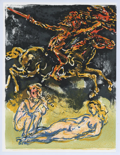 Walter Spitzer, Composition, L'Odysse, Lithograph