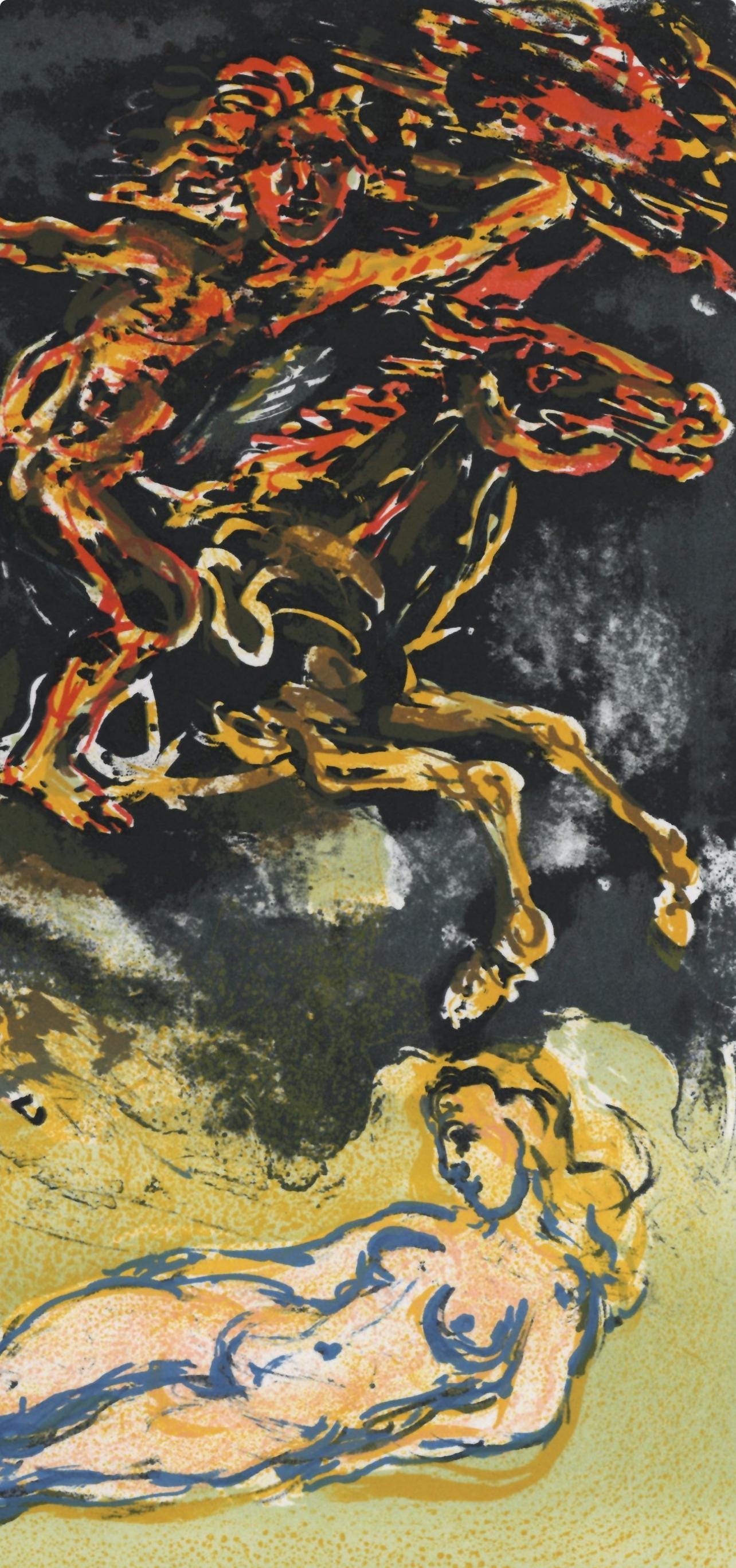 Walter Spitzer, Composition, L'Odysse, Lithograph