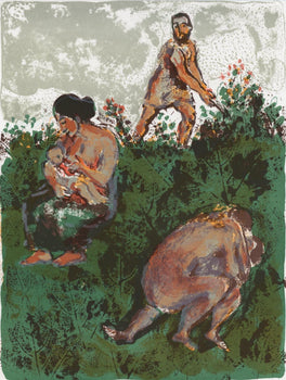 Walter Spitzer, Composition, L'Odysse, Lithograph