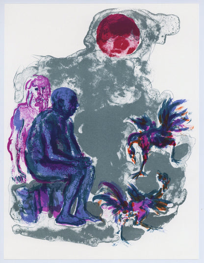 Walter Spitzer, Composition, L'Odysse, Lithograph