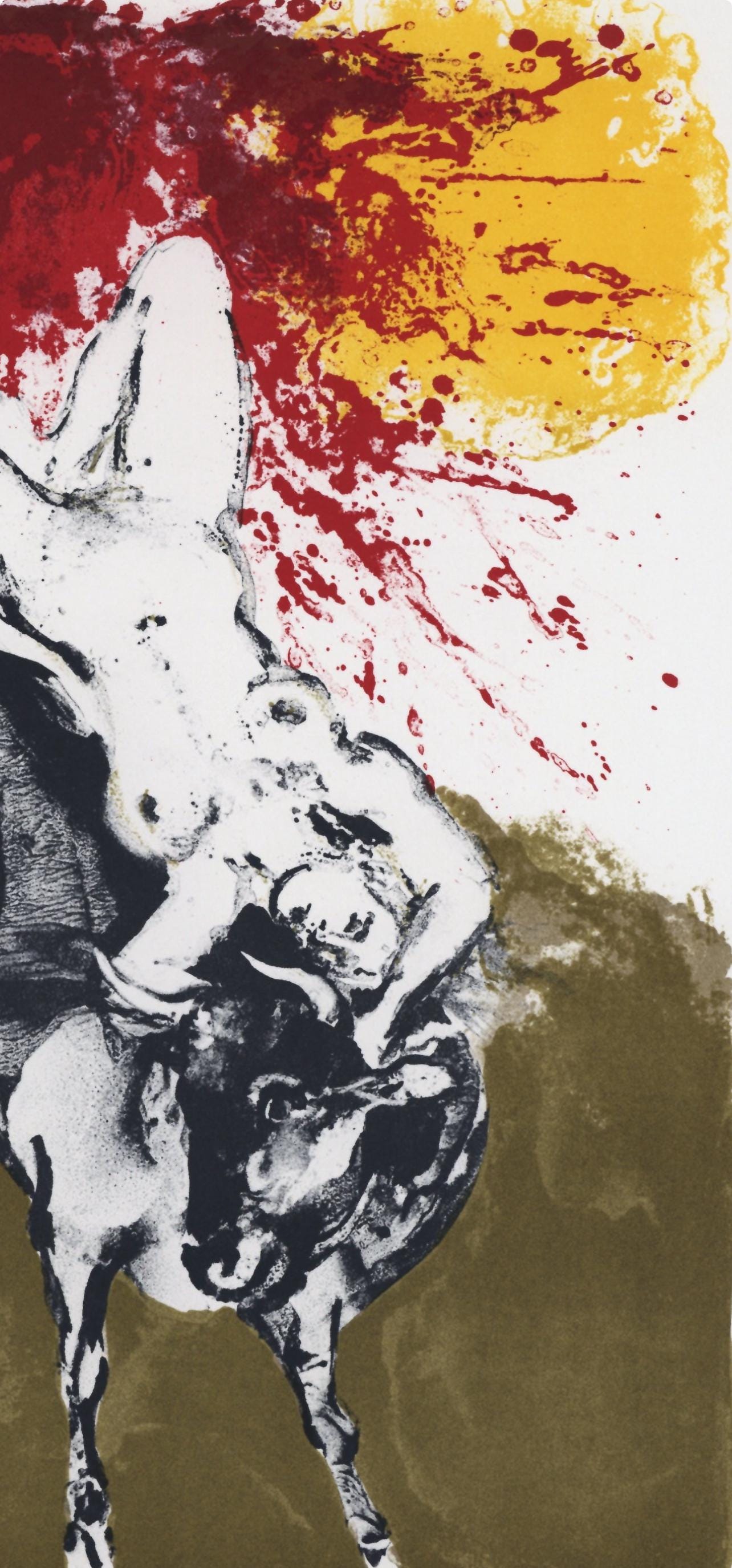 Walter Spitzer, Composition, L'Odysse, Lithograph
