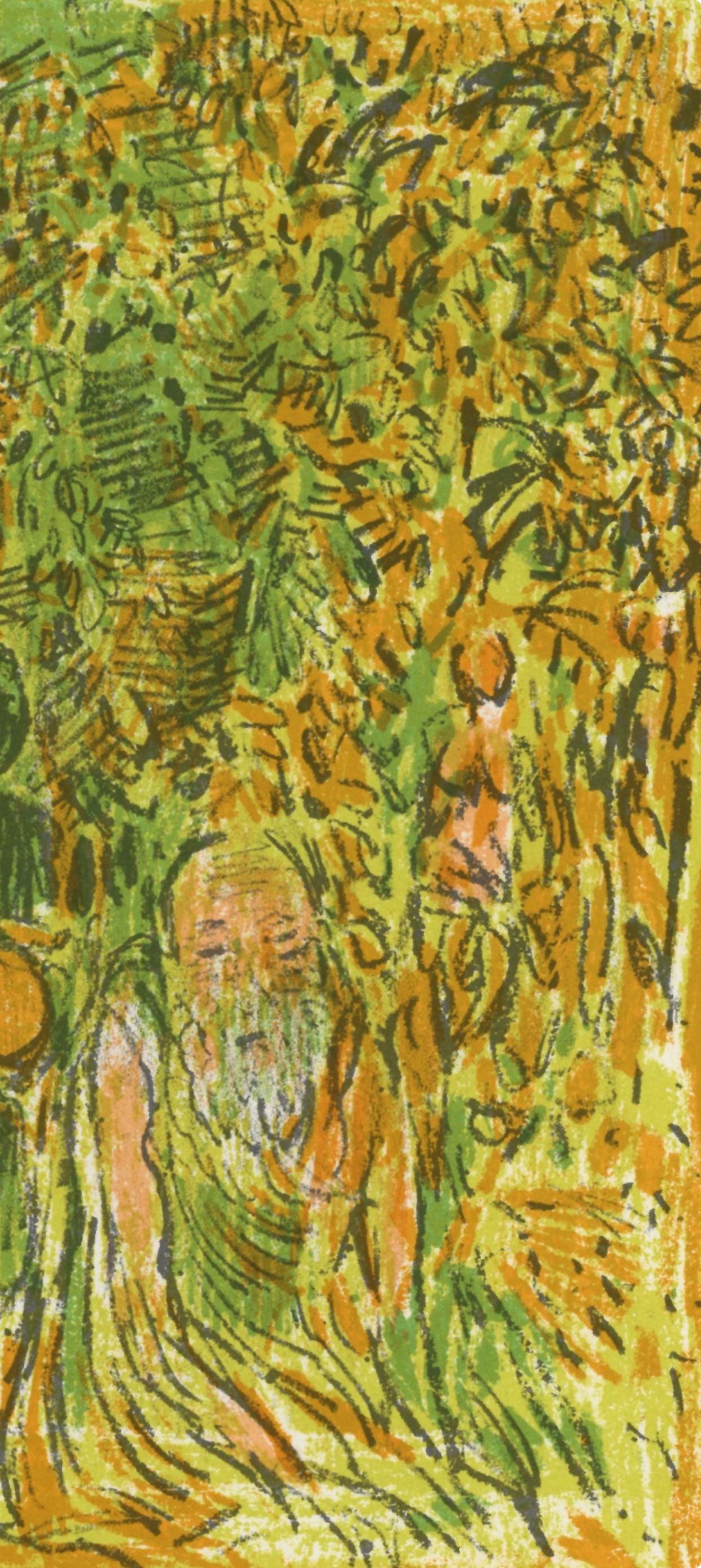 Andr Cottavoz, Composition, L&#39;Odysse, Lithograph