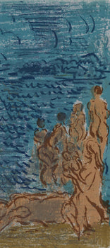 Andr Cottavoz, Composition, L'Odysse, Lithograph