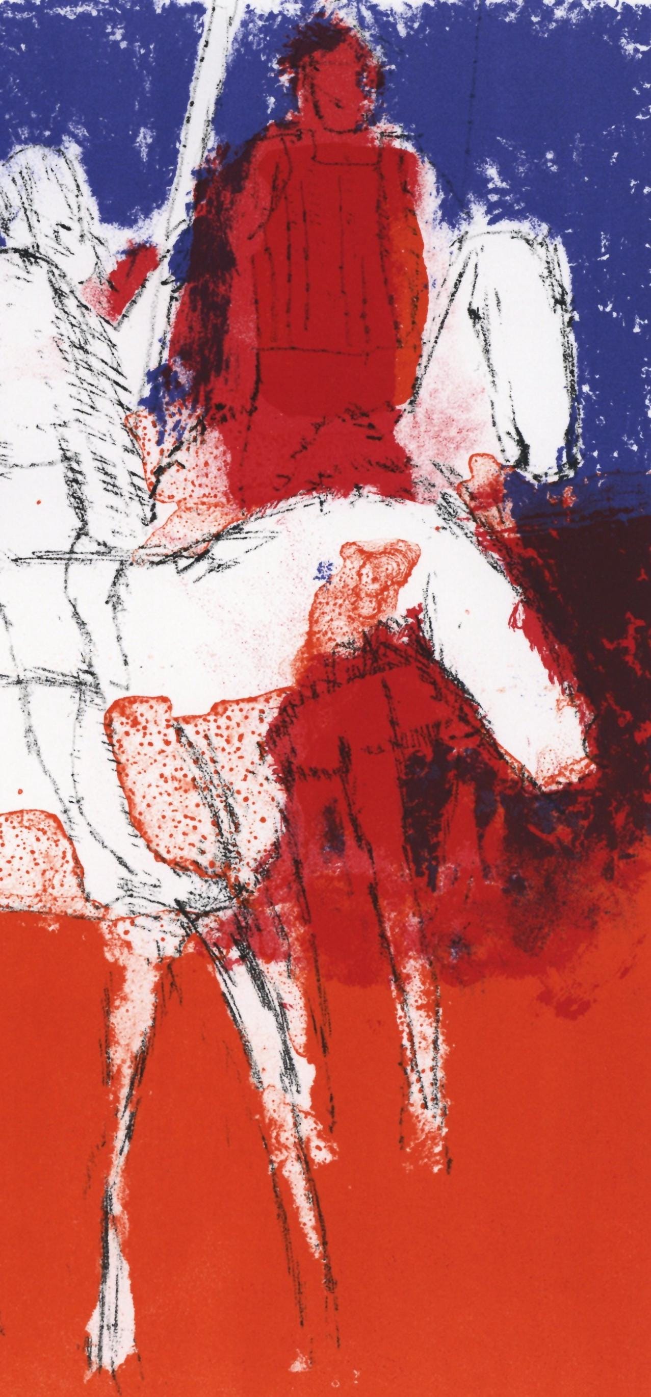 Paul Guiramand, Composition, L'Odysse, Lithograph