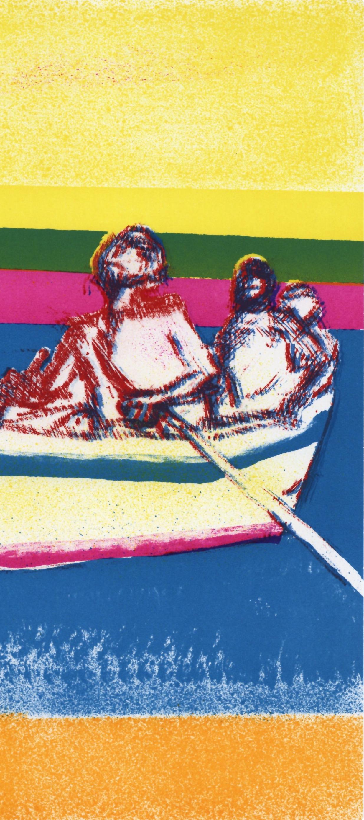 Paul Guiramand, Composition, L'Odysse, Lithograph