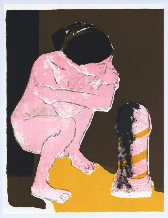 Paul Guiramand, Composition, L'Odysse, Lithograph