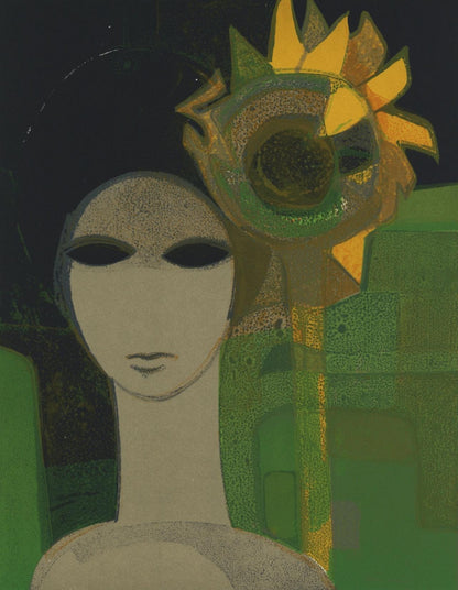 Andr Minaux, Composition, L'Odysse, Lithograph