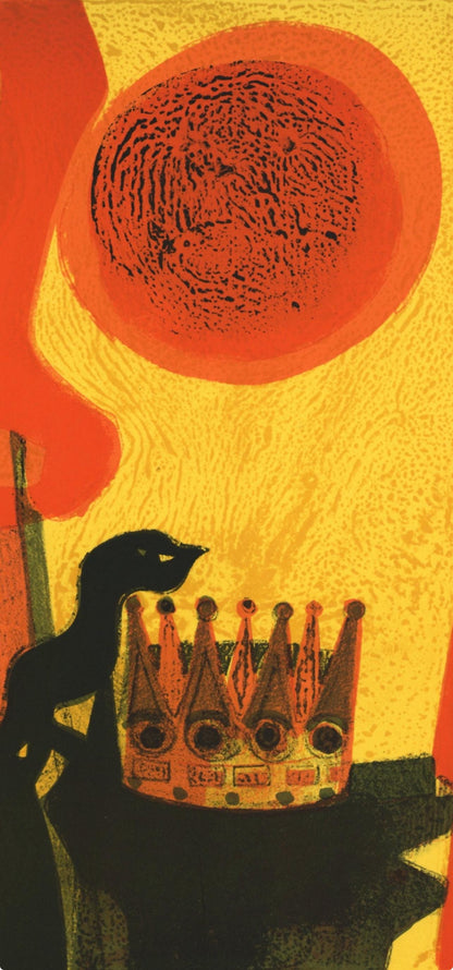 Andr Minaux, Composition, L'Odysse, Lithograph