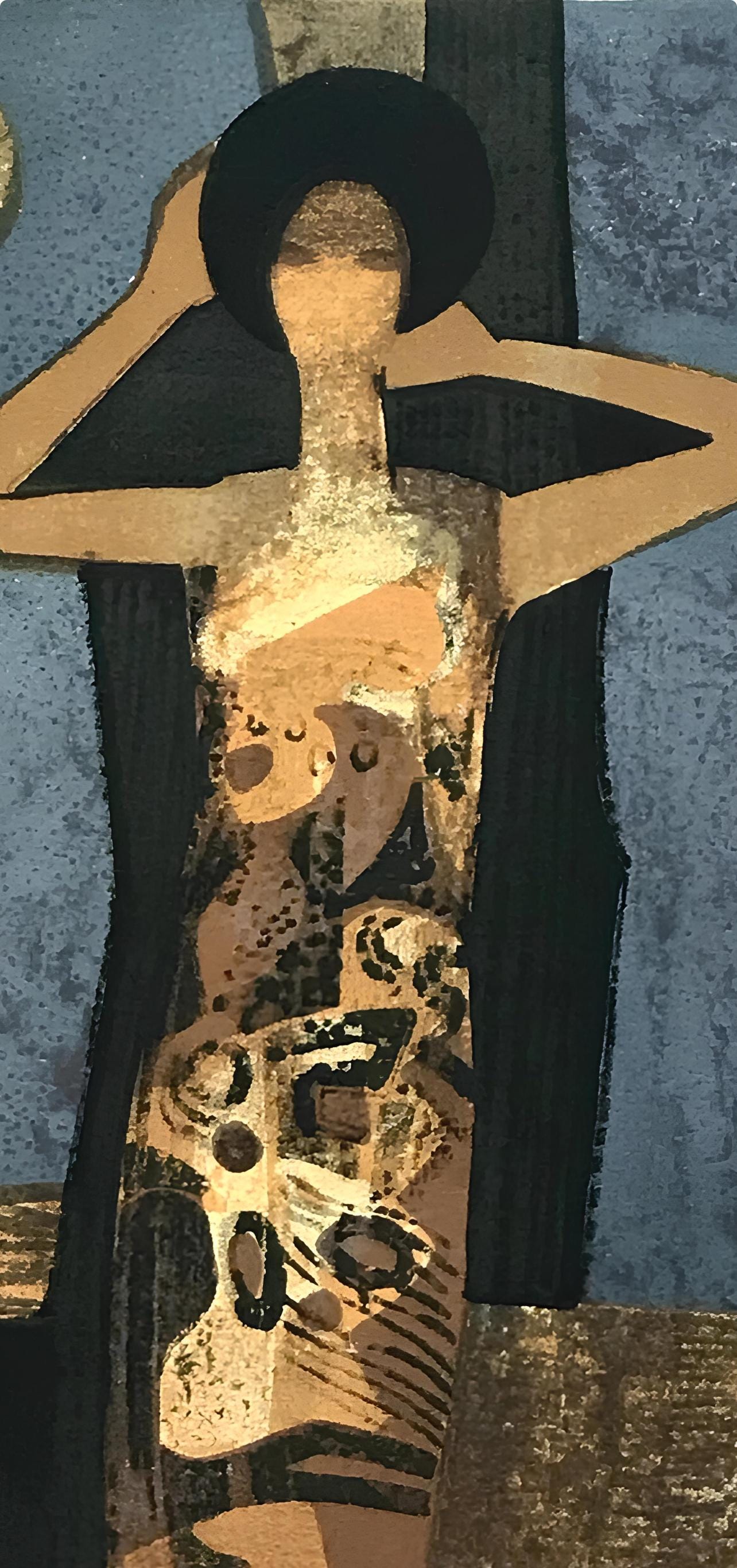 Andr Minaux, Composition, L'Odysse, Lithograph