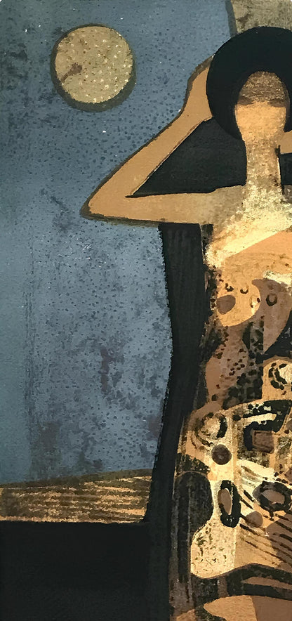 Andr Minaux, Composition, L'Odysse, Lithograph