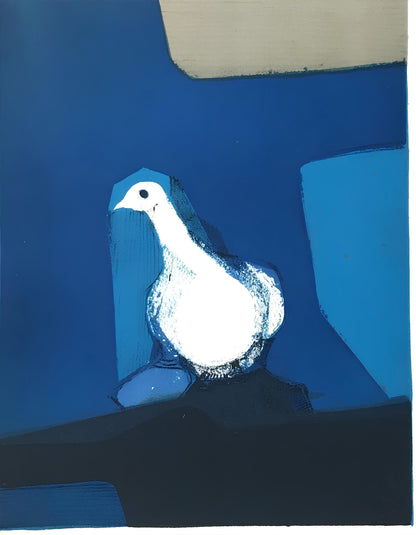 Andr Minaux, Composition, L'Odysse, Lithograph