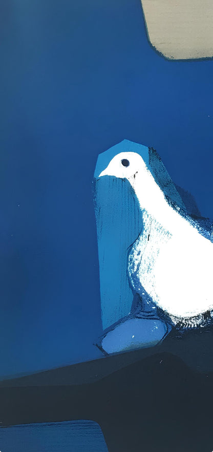 Andr Minaux, Composition, L'Odysse, Lithograph