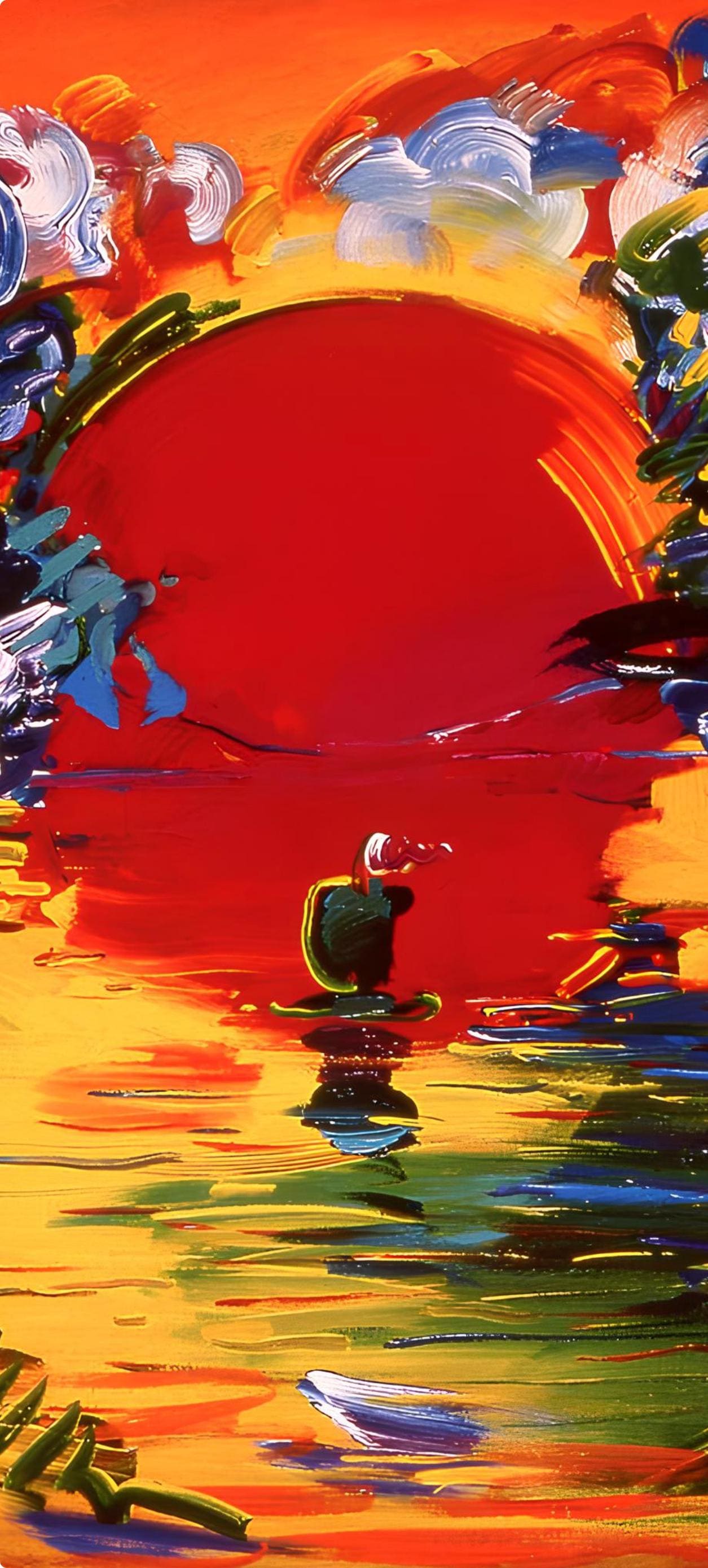 Peter Max, Better World, 2000, Hand Signed, Official Edition Offset Lithograph