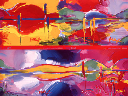 Peter Max, Four Seasons Series, 2000, Hand Signed, Official Edition Offset Lithograph
