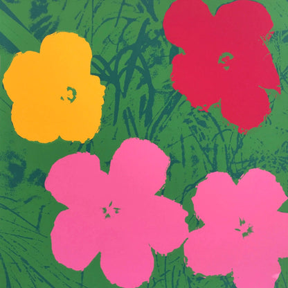 Andy Warhol, Flowers, N68, Official Edition, Sunday B. Morning, Silkscreen