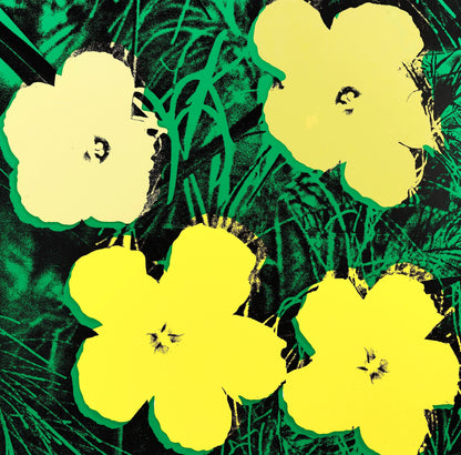 Andy Warhol, Flowers, N72, Official Edition, Sunday B. Morning, Silkscreen