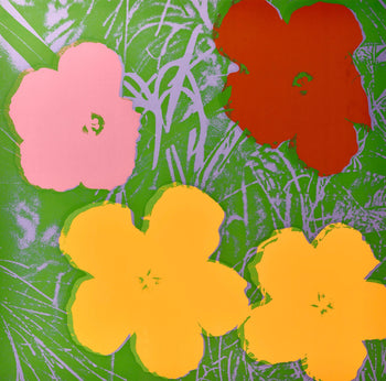 Andy Warhol, Flowers, N65, Official Edition, Sunday B. Morning, Silkscreen