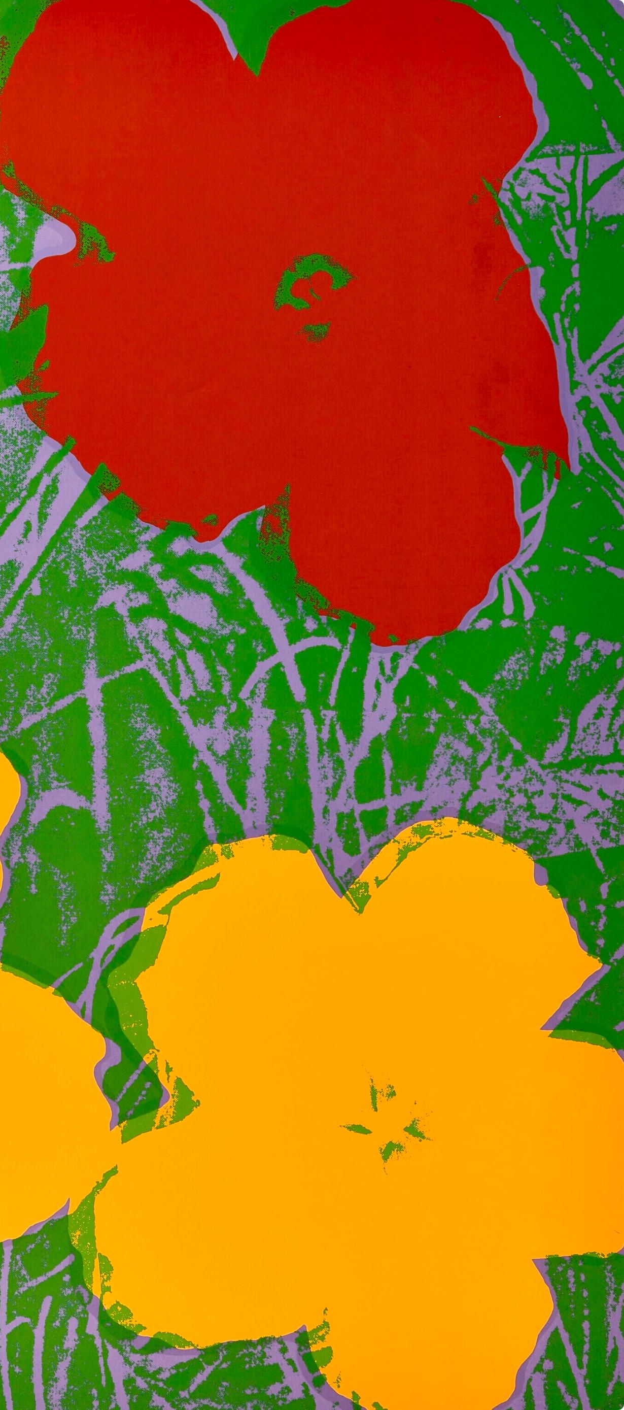 Andy Warhol, Flowers, N65, Official Edition, Sunday B. Morning, Silkscreen