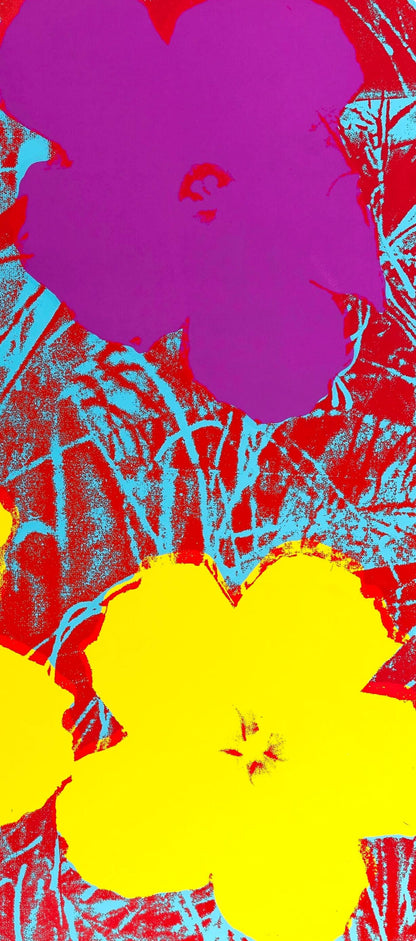 Andy Warhol, Flowers, N71, Official Edition, Sunday B. Morning, Silkscreen