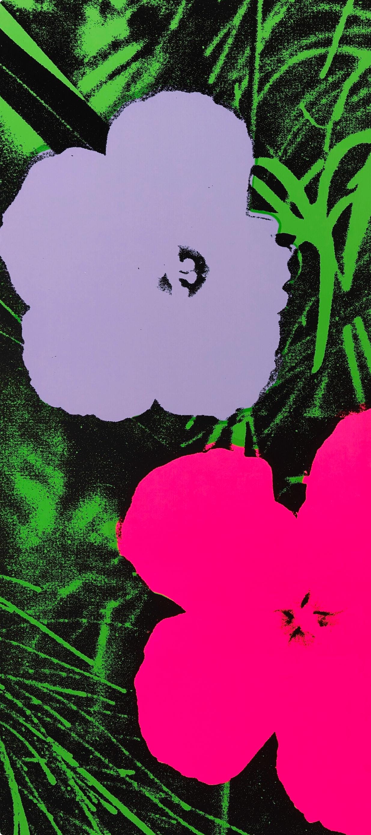 Andy Warhol, Flowers, N73, Official Edition, Sunday B. Morning, Silkscreen