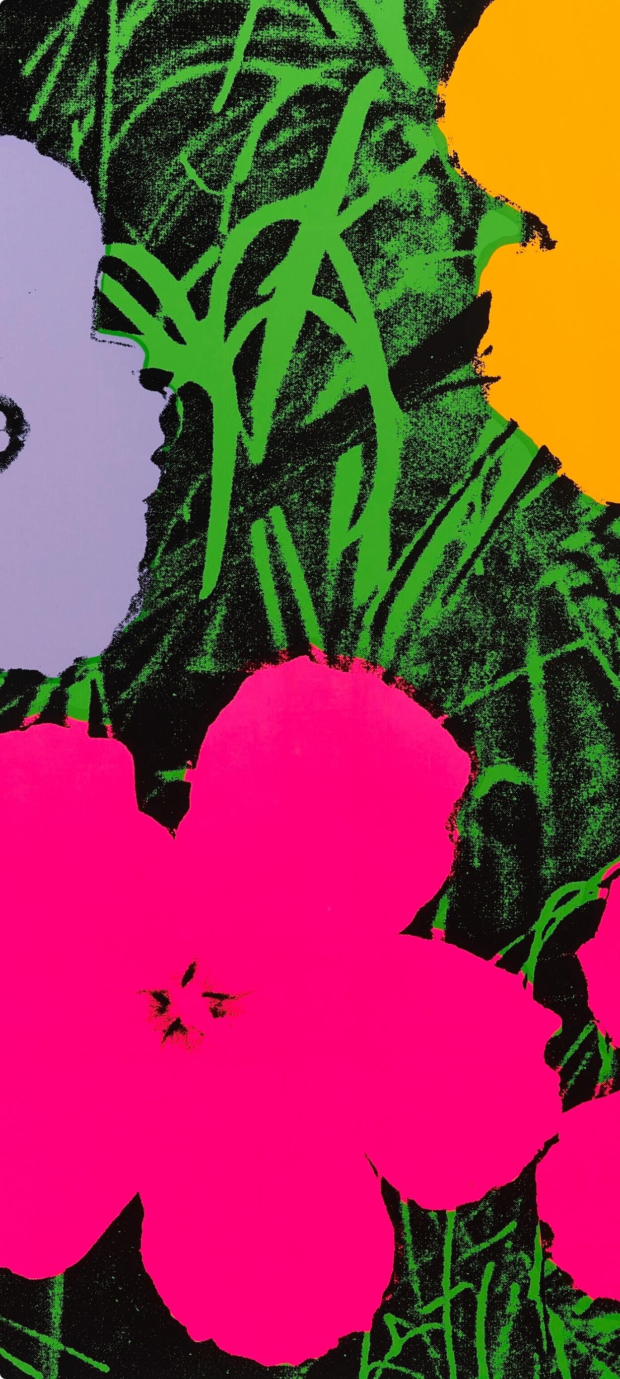 Andy Warhol, Flowers, N73, Official Edition, Sunday B. Morning, Silkscreen