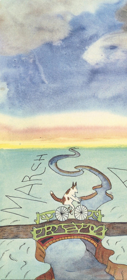 Saul Steinberg, Composition, Derrire Le Miroir, Lithograph